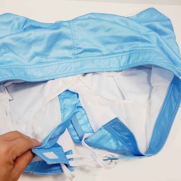 Onia NWT Men's 5" Swim Trunks Board Shorts Zip Fly Kayden Blue Size 36 - Picture 7 of 10